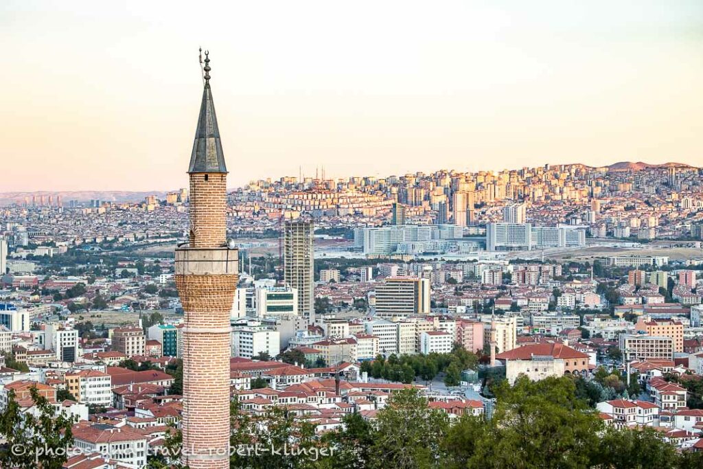The northern part of Ankara