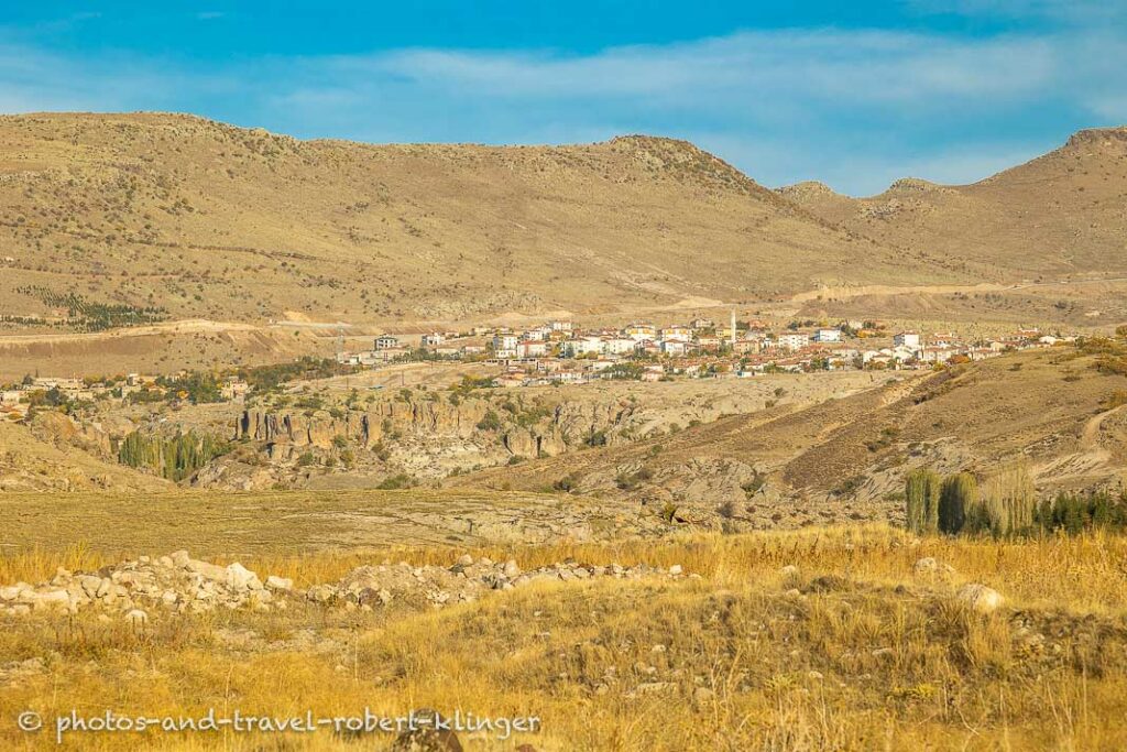 A village in Cappadocia in Central Anatolia, Turkey