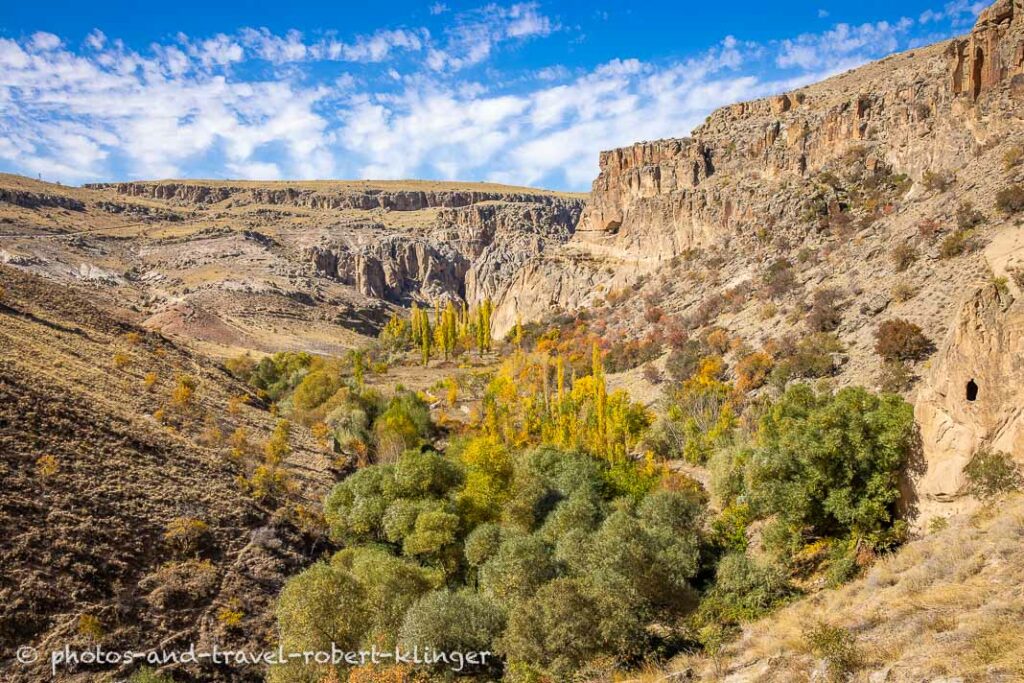 The Ihlara Valley in Turkey