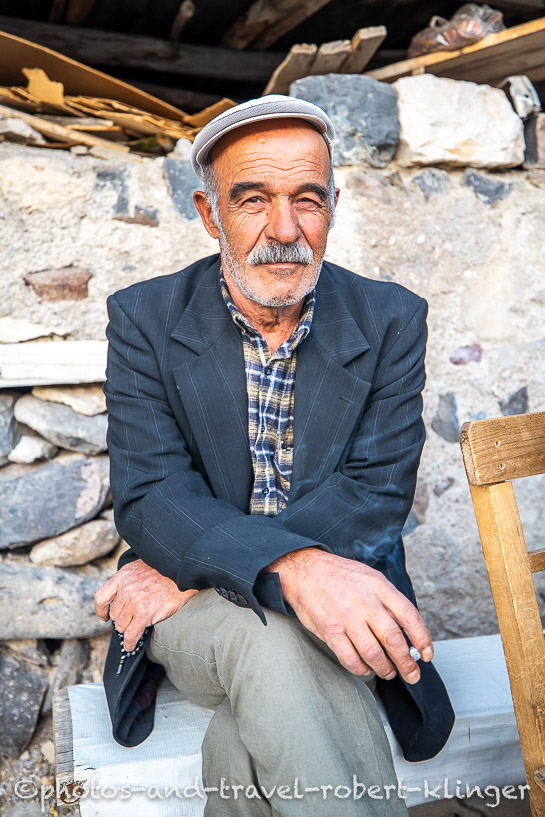 Portrait of a turkish man