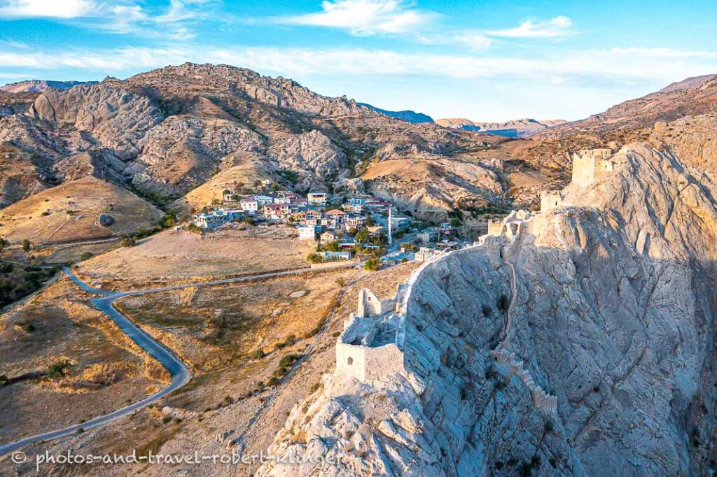 Eski Katha and the castle Katha Kalesi