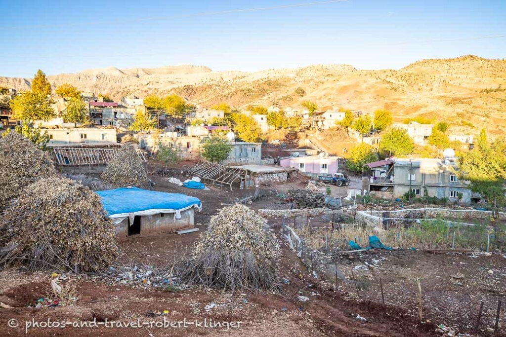 A village in Kurdistane, Turkey