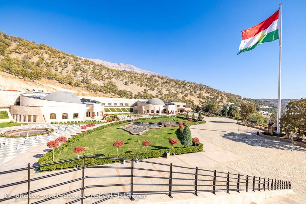 The Barzani Memorial Center in Kurdistan, Iraq