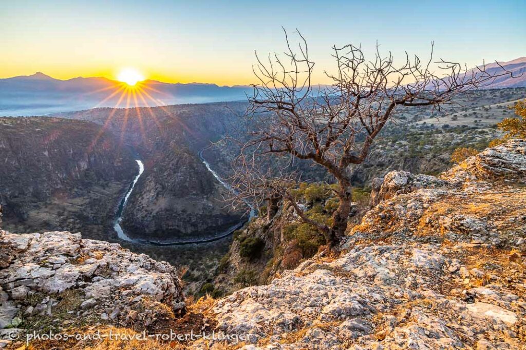 The dore canyon in northern Kurdistane, Iraq