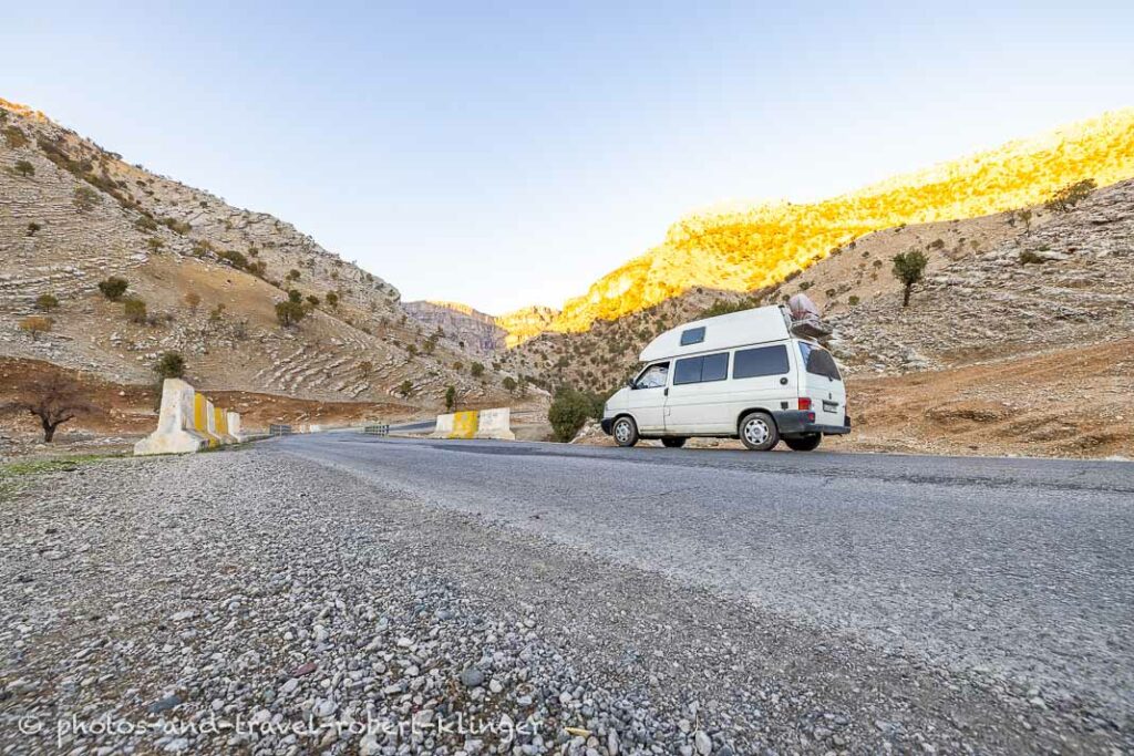 A VW van in northern Kurdistan, Iraq