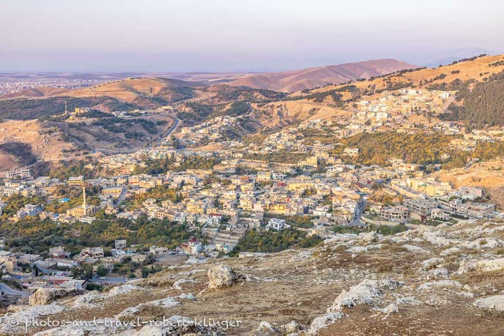 The town of Akre in the morning