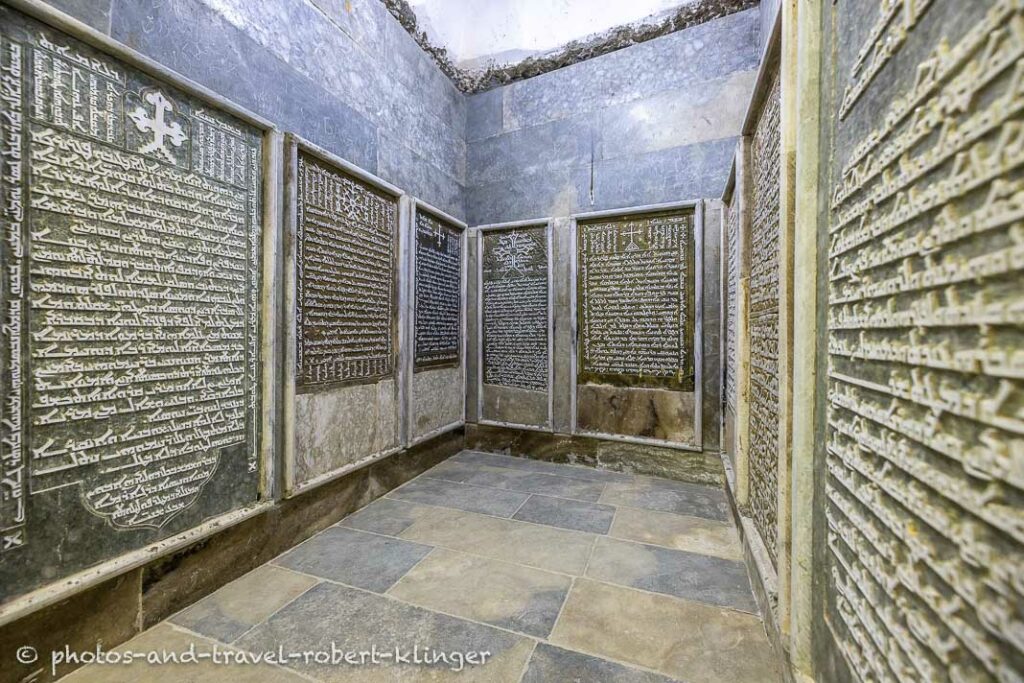 Inside the monastery Rabban Hormizd close to Alqosh