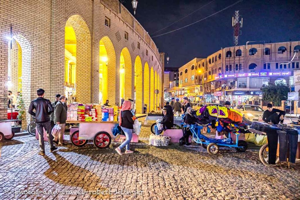 At the Qaysari Bazar in Erbil