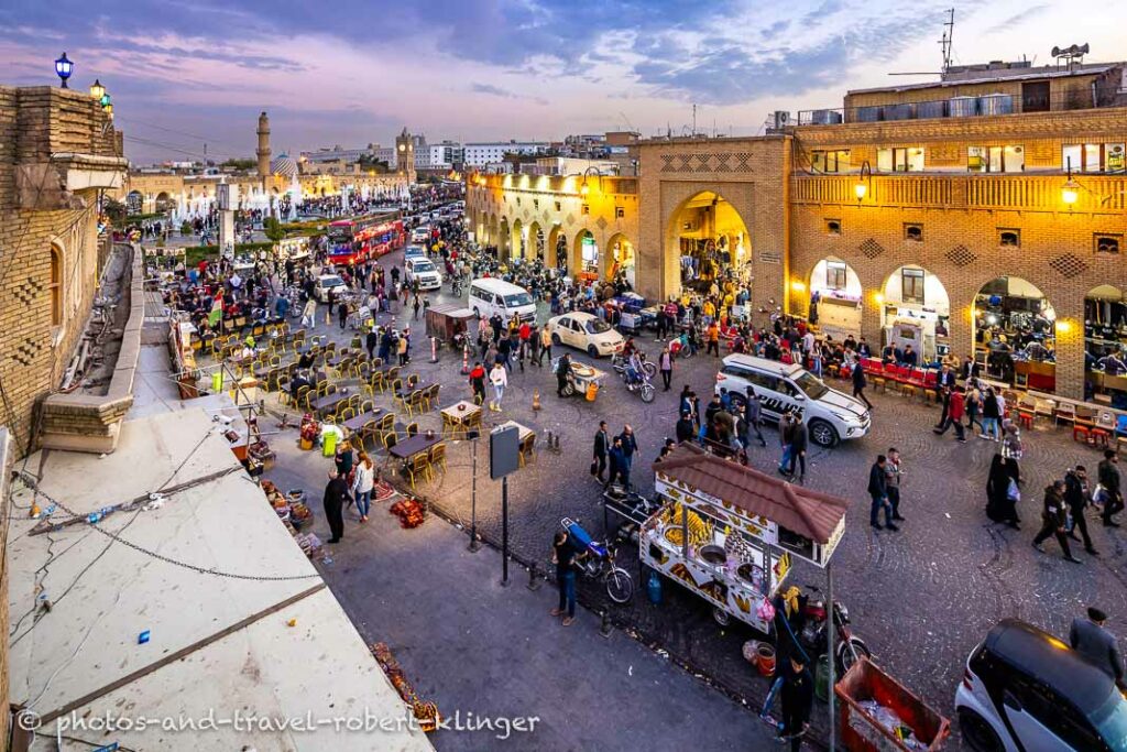 Erbil, the capital of Kurdistan