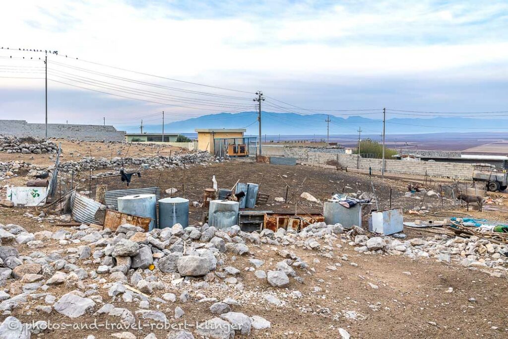 A village in Kurdistane very close to Dukan Lake