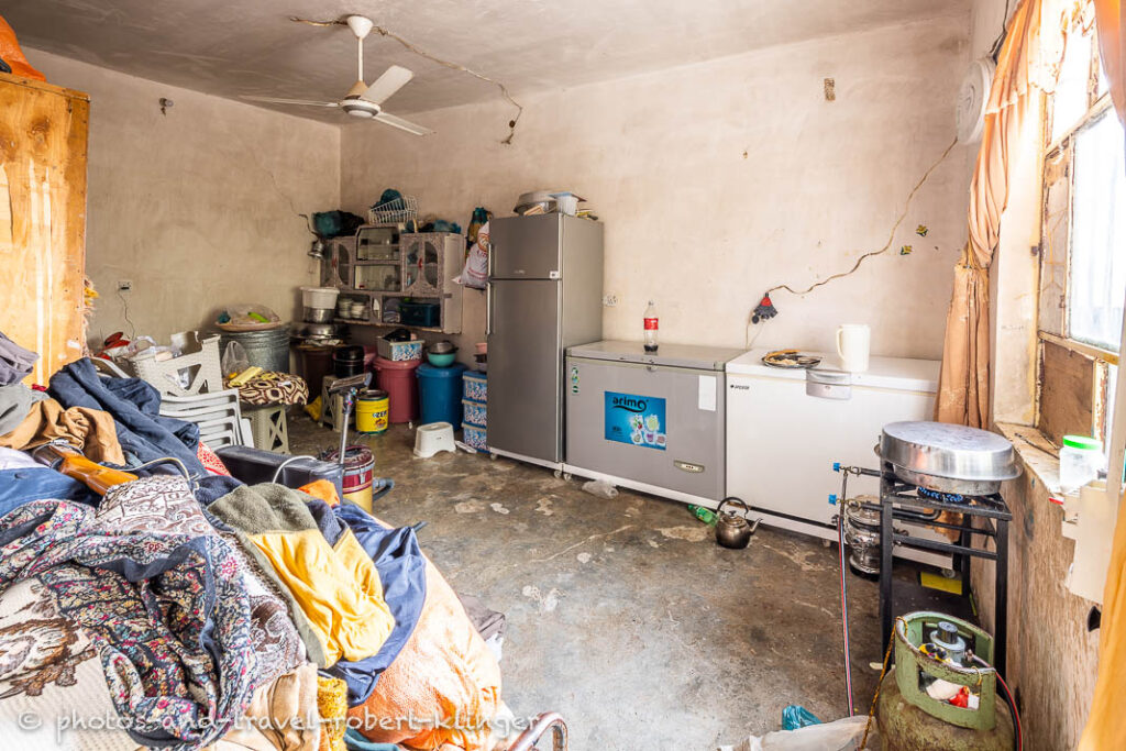 The kitchen of a house in Kurdistan, Iraq