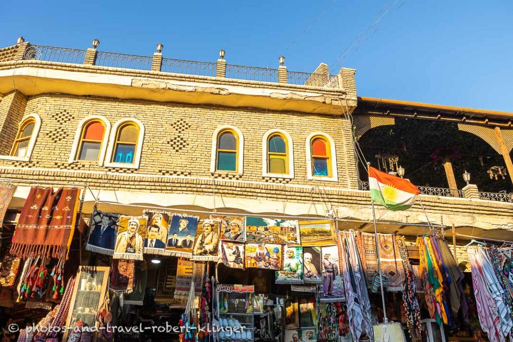 A souvenier shop in Erbil, Kurdistan