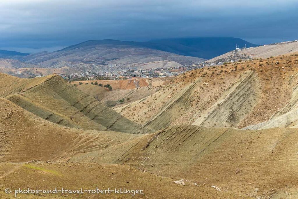 The town of Dukan, Iraq