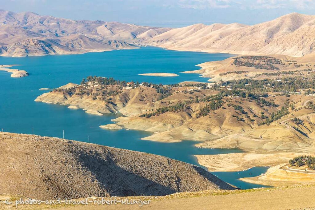 The view on Lake Dukan from Mt. Sara