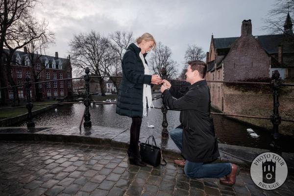 Proposal Portrait Photo Shoot in Brugge (Bruges) by Andy