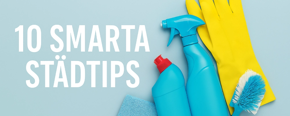 Bloginlägg om smarta städtips från PHR städ