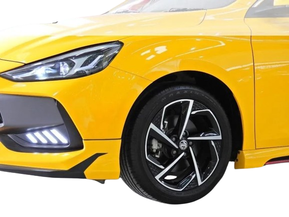 Morris Garage MG5 yellow color Car for rent in Phuket Thailand