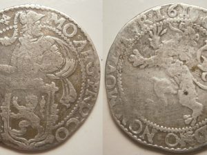 Gelderland 1/2 Leeuwendaalder 1610 - ZF- / RR / zeer zeldzaam