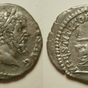 Septimius Severus Zilver Denarius -RESTITVTOR VRBIS- 207 AD