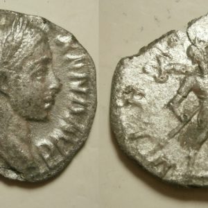 Severus Alexander zilver Denarius -VIRTVS AVG- 228 AD