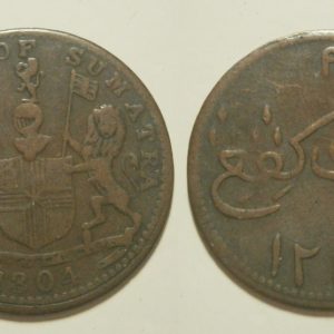 Nederlands Indië Sumatra 1 Kepeng 1804