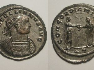 Aurelianus Æ Antoninianus -CONCORDIA MILITVM- 272/4 AD - ★Q
