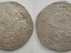 Utrecht ½ Leeuwendaalder 1626 met klein jaartal  -RRR-