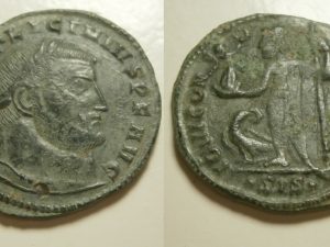 Licinius I AE Follis -IOVI CONSERVATORI- AD 308-324