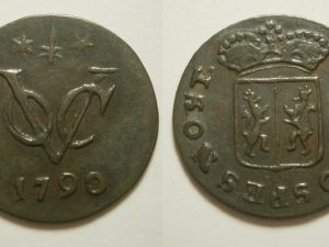 Gelderland ½ VOC Duit 1790