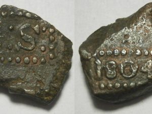 NI Bonk van ½ Stuiver 1804