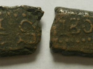 NI Bonk van ½ Stuiver 1804