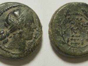Kyzikos, AE18 - Kore Soteira / KY-ZI - 2nd century BC