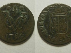 Gelderland ½ VOC Duit 1789