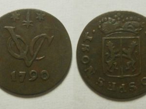 Gelderland ½ VOC Duit 1790