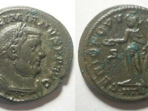 Maximianus Follis -GENIO POPVLI ROMANI- 303/5 AD - IITR