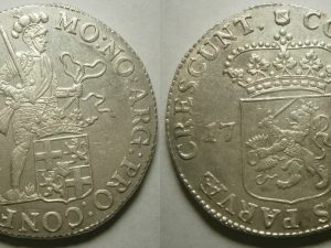 Utrecht Dukaat zilver 1799 -zeldzaam en prachtig
