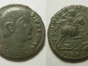 Magnentius Æ2 -GLORIA ROMANORVM- 350/3 AD - TRP