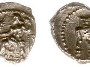 Asia Minor/Cilicia - AR 3/4 Obol - BAAL / Wolf - 4th BC