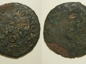 Utrecht - Duit Philips van Bourgondië - 1514 /1527 - R
