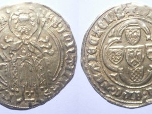 Utrecht - Frederik van Blankenheim - St Jans Goudgulden 1393–1423