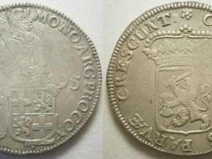 Utrecht Dukaat 1695 Zilver - P+