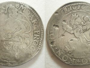 Utrecht ½ leeuwendaalder 1616 - R