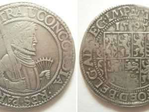 Utrecht Leicester Rijksdaalder 1595 - Zeldzaam