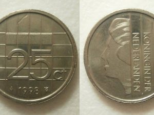 Beatrix 25 cent 1998