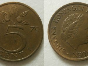 Juliana 5 cent 1979