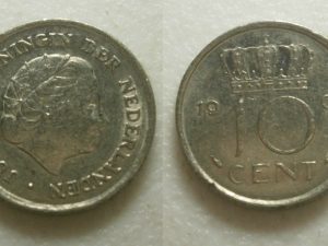 Juliana 10 cent 1961