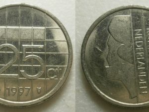 Beatrix 25 cent 1997