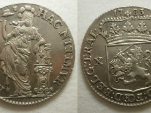 Utrecht ½ Gulden zilver 1783 -R