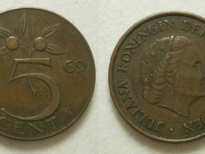 Juliana 5 cent 1969