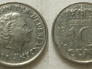 Juliana 10 cent 1970